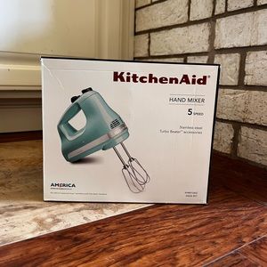 KitchenAid hand mixer!